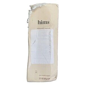 Hims Men's 5% Minoxidil Topical Foam Solution Hair Regrowth Treatment 2.11oz New